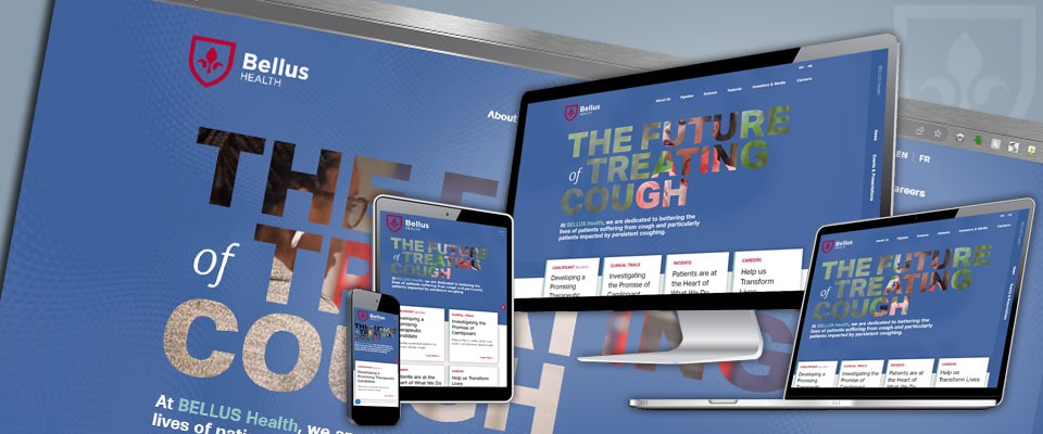 Bellus Health responsive screen resolution demo